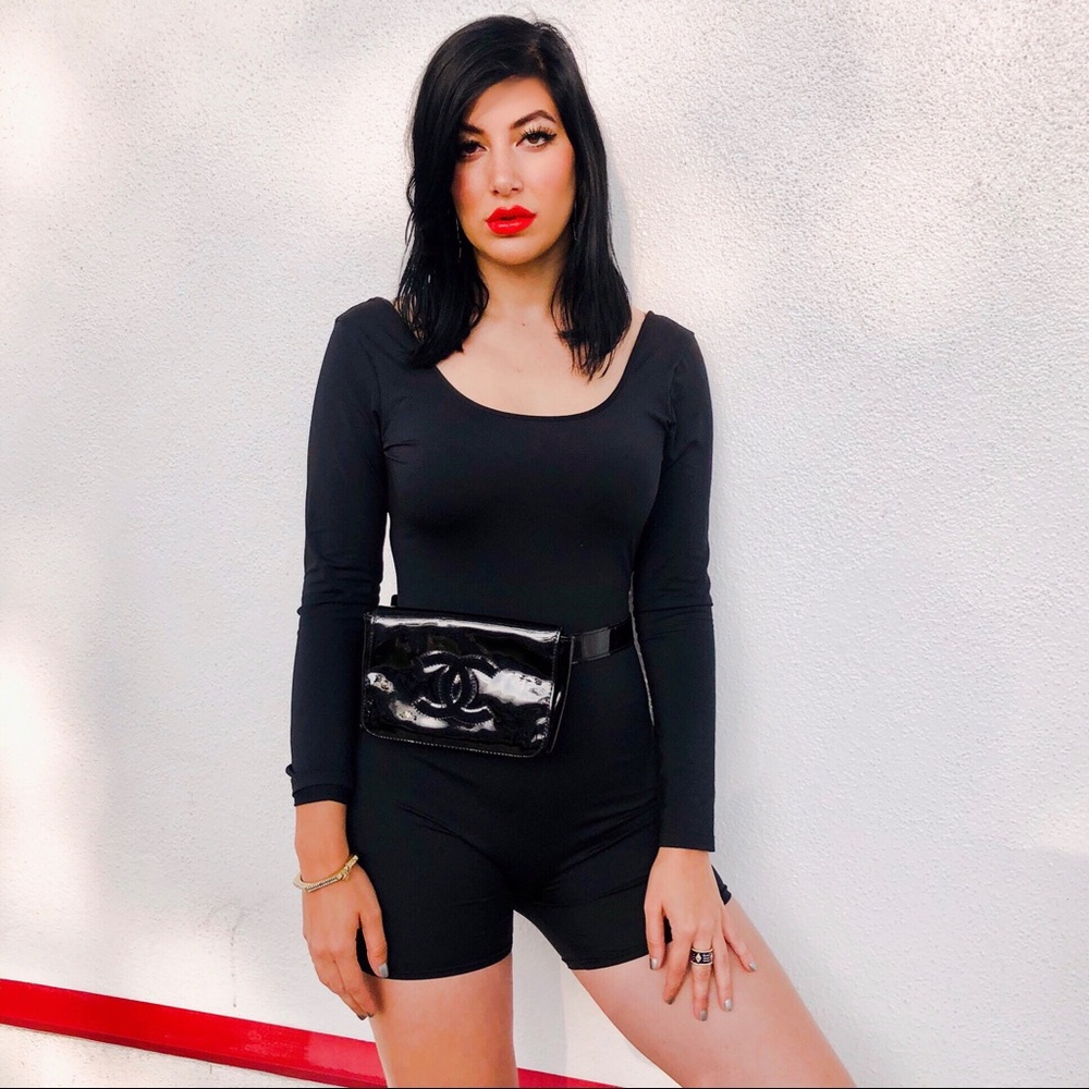 Everyday Slay Scoop Neck Bodysuit 🖤 Athleisure OS
